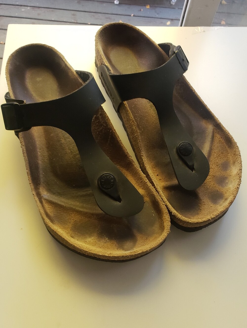 Birkenstock Gizeh Thong Sandals with Cork Footbed